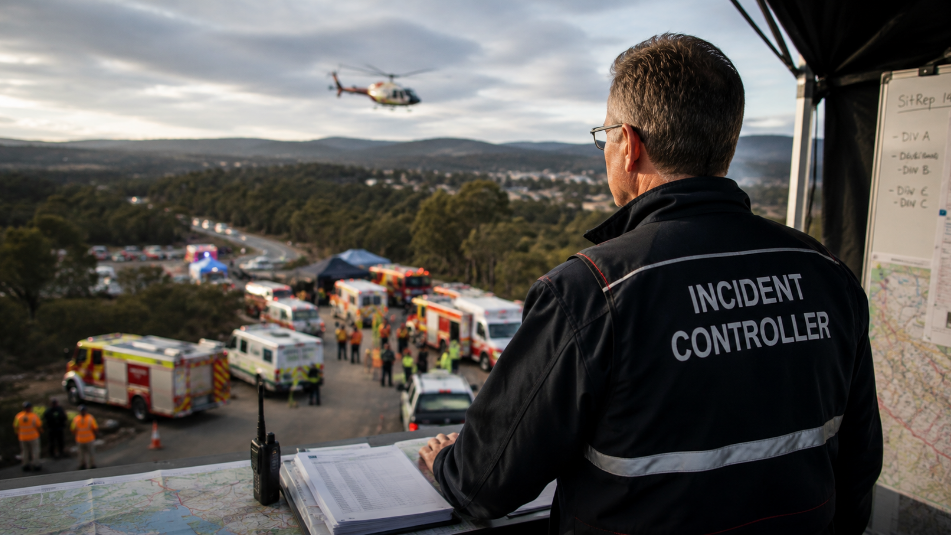Incident command in action
